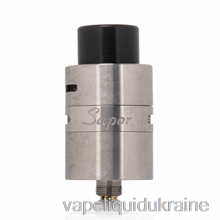 Vape Ukraine Sapor V2 RDA by Wotofo - 22/25mm Two-Post 22mm Version - Black